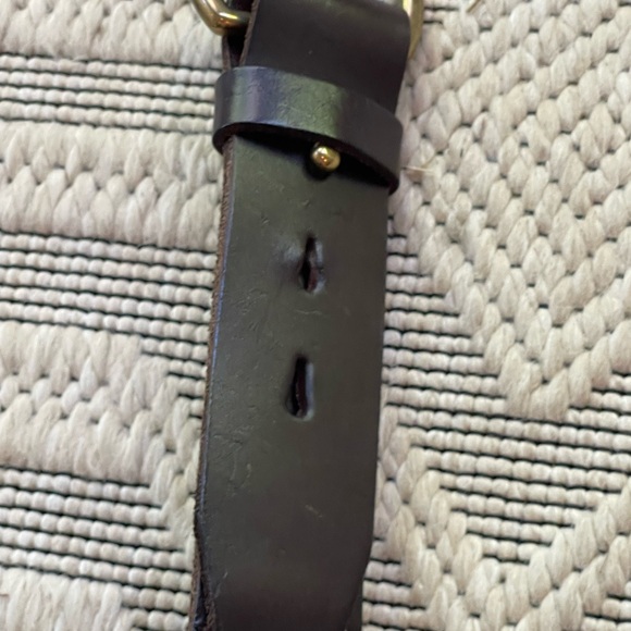 J. Crew Genuine Leather braided women’s Belt in Brown size M - Picture 5 of 11